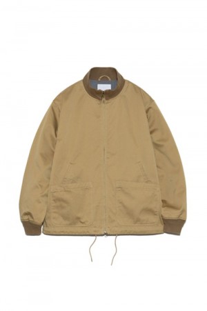 WINDSTOPPER Chino Deck Jacket - Tan (S25SA078)