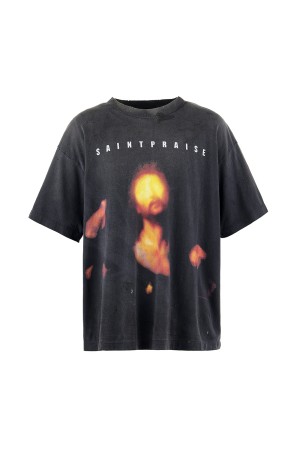 SS TEE / SAINT PRAISE / BLACK (SM-HR8-0000-010)