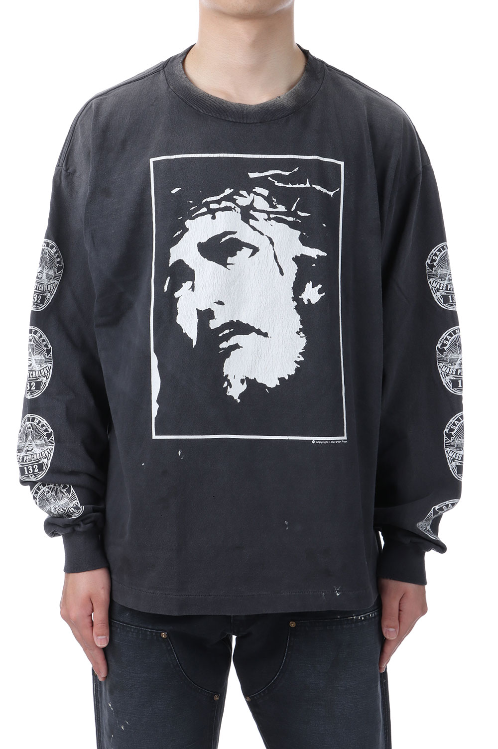 LS TEE / LOVE SAINT / BLACK (SM-HR8-0000-033) | セレクトショップ