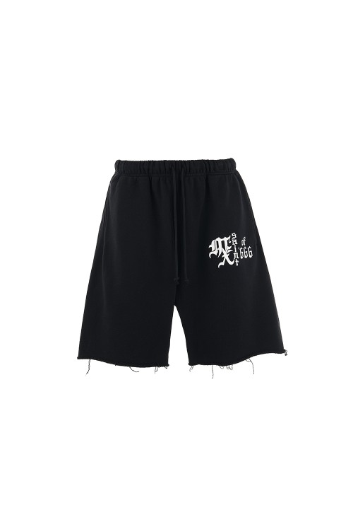 SWEAT SHORTS / MX666 / BLACK (SM-HR8-0000-058) | セレクトショップ