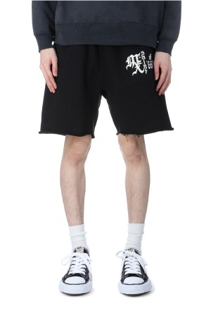 SWEAT SHORTS / MX666 / BLACK (SM-HR8-0000-058)