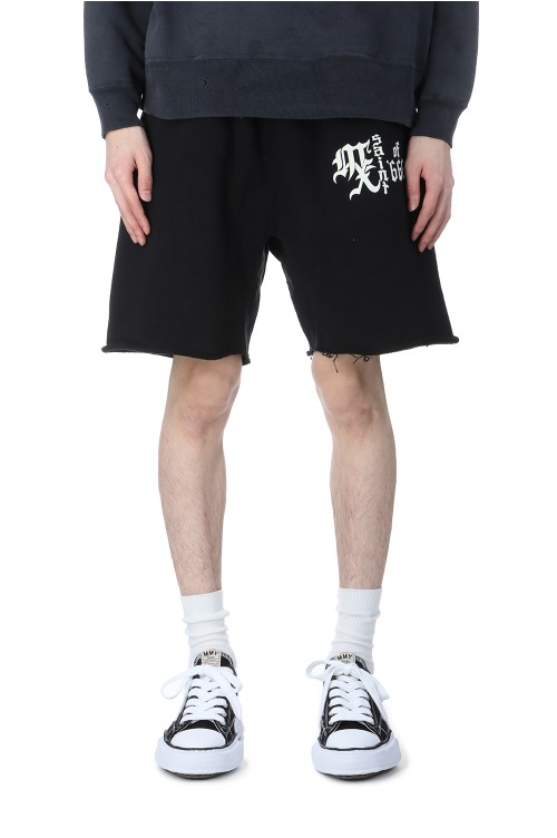 SWEAT SHORTS / MX666 / BLACK (SM-HR8-0000-058) | セレクトショップ