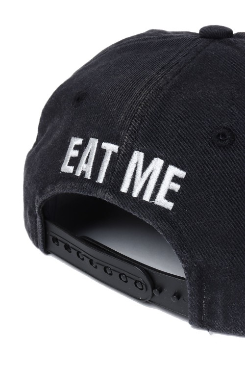 セントマイケル 5PANEL CAP / EAT ME キャップ 新品 EAT ME 5PANEL CAP(FREE BLACK): (c)SAINT Mxxxxxx｜WILDSIDE