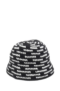 KNIT BUCKET HAT / BLACK (SM-HR8-0000-084)