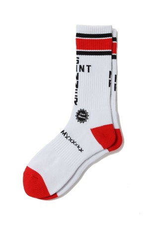 SOCKS / SAINT SINNER / RED (SM-HR8-0000-107)