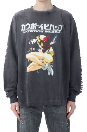 CB_LS TEE / COWBOY BEBOP / BLACK (SM-HR8-0000-C05)
