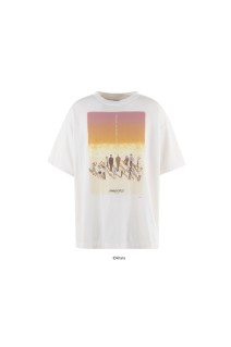 EV_SS TEE / ORANGE / WHITE (SM-HR8-0000-C13)