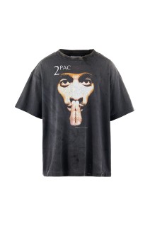 2PC_SS TEE / 2PAC / BLACK (SM-HR8-0000-C14)