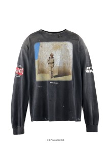 SW_LS TEE / DARTHVADER / BLACK (SM-HR8-0000-C64)