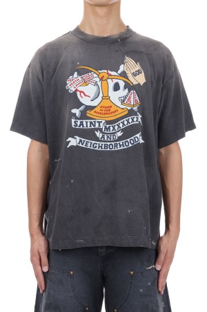 STHD . SS TEE PRAY/BLACK(SM-HR8-0000-C68) | セレクトショップ 