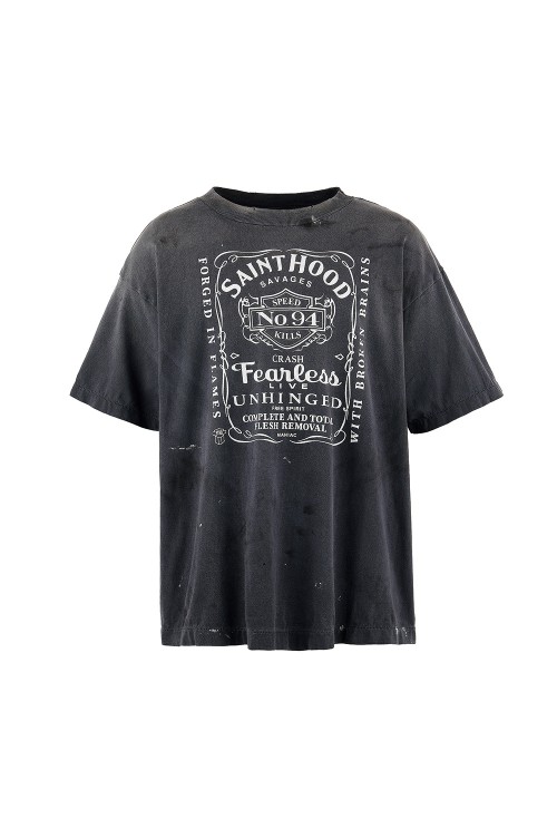 STHD . SS TEE FEARLESS/BLACK(SM-HR8-0000-C70) | セレクト
