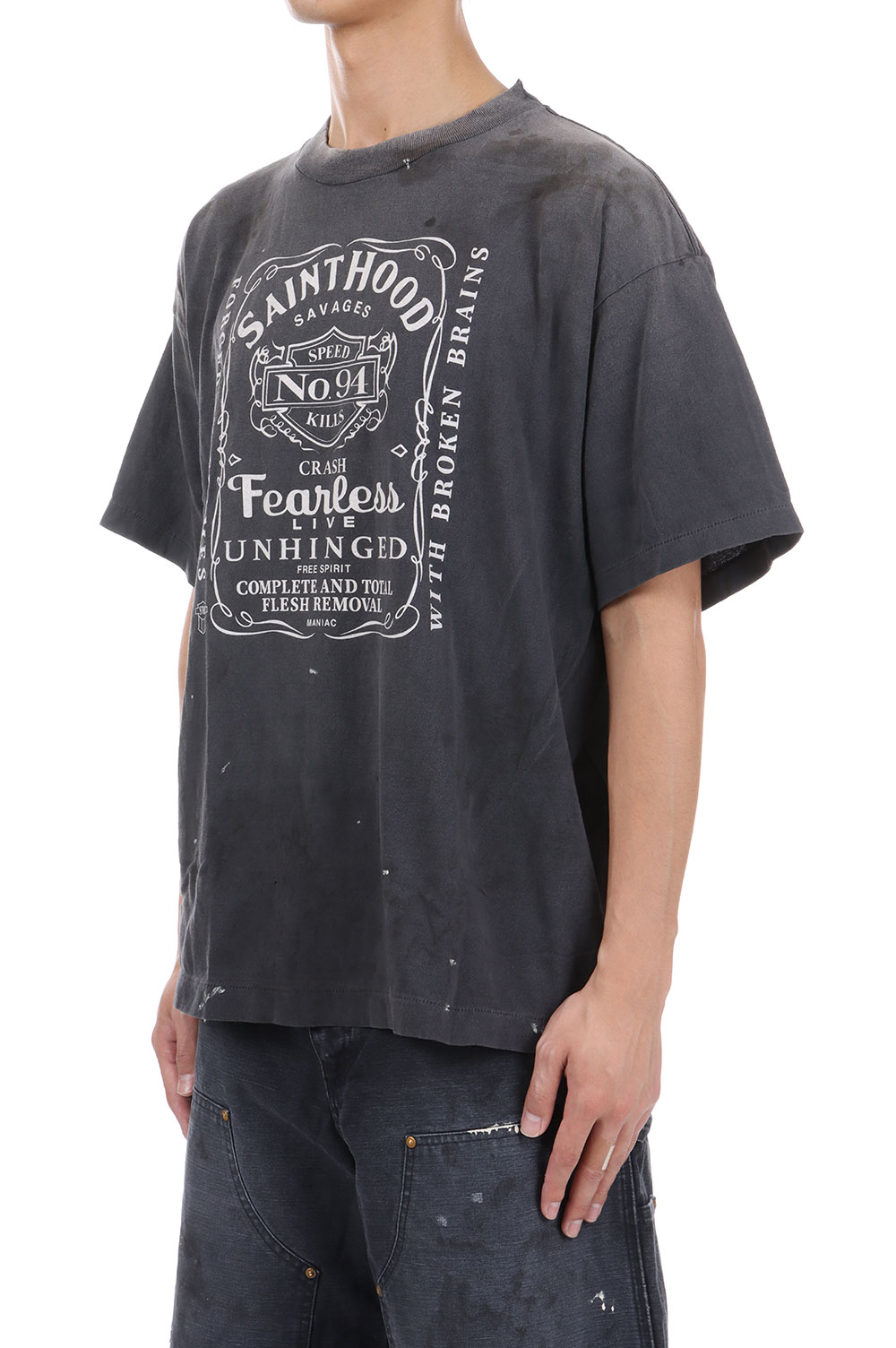 STHD . SS TEE FEARLESS/BLACK(SM-HR8-0000-C70) | セレクト
