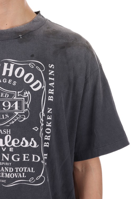 STHD . SS TEE FEARLESS/BLACK(SM-HR8-0000-C70) | セレクト