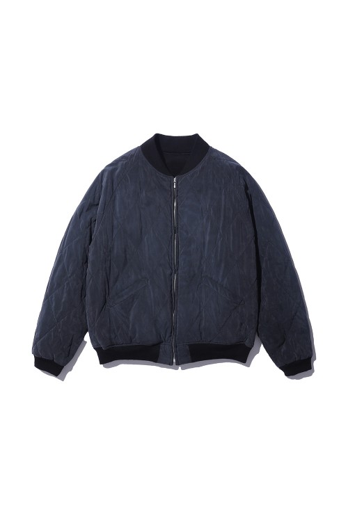 Vintage US NAVY Souvenir Velour Jacket - BLACK (25SAP-01-09H