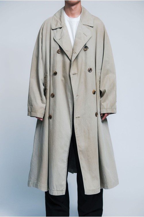 Vintage Trench Coat - ECRU (25SAP-01-16H) | セレクトショップ