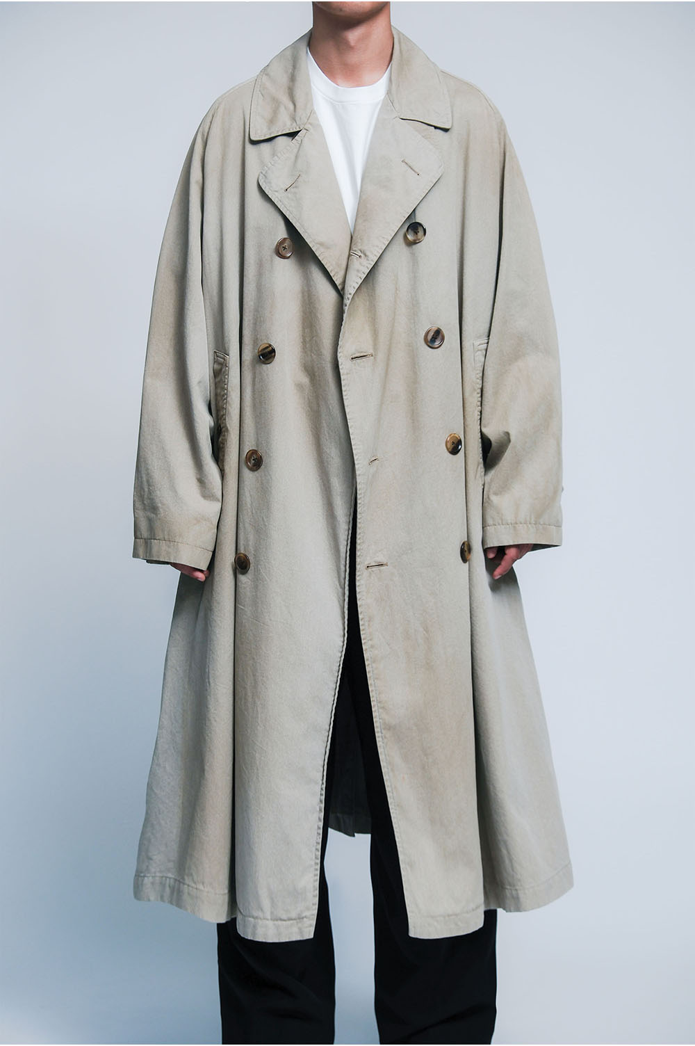 Vintage Trench Coat - ECRU (25SAP-01-16H) | セレクトショップ