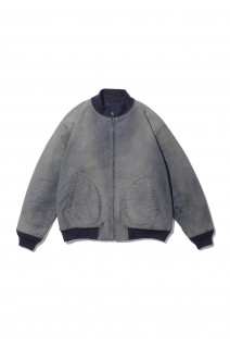 Vintage WW2 US NAVY Blue Deck Jacket - NAVY (25SAP-01-18H)