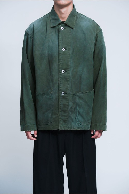 Vintage P41 Military Jacket - OLIVE (25SAP-01-20H