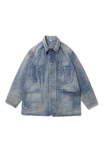Vintage Coverall Jacket - INDIGO (25SAP-01-22K)