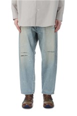 Washed Denim Pants E - BLEACH (AP-4004) | セレクトショップ Washed Denim Pants E - BLEACH (AP-4004) | セレクトショップ