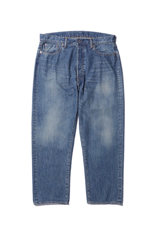 Washed Denim Wide Pants - INDIGO (AP-4002) | セレクトショップ