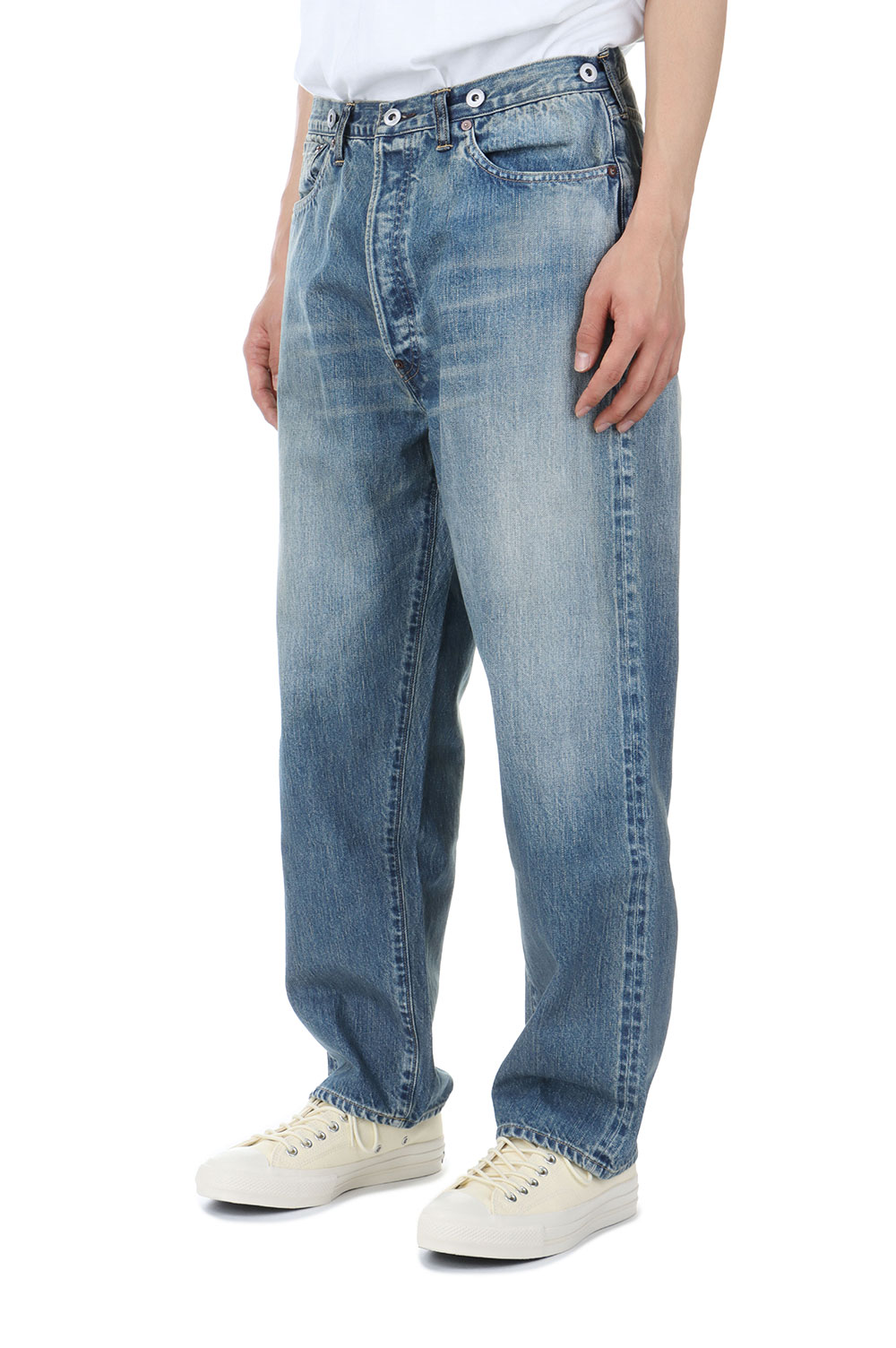 overdue flair ♥ INDIGO BOOTCUT DENIM PANTS /追跡付 INDIGO BOOTCUT DENIM PANTS_INDIGO - 감도 깊은 취향 셀렉트샵 29CM