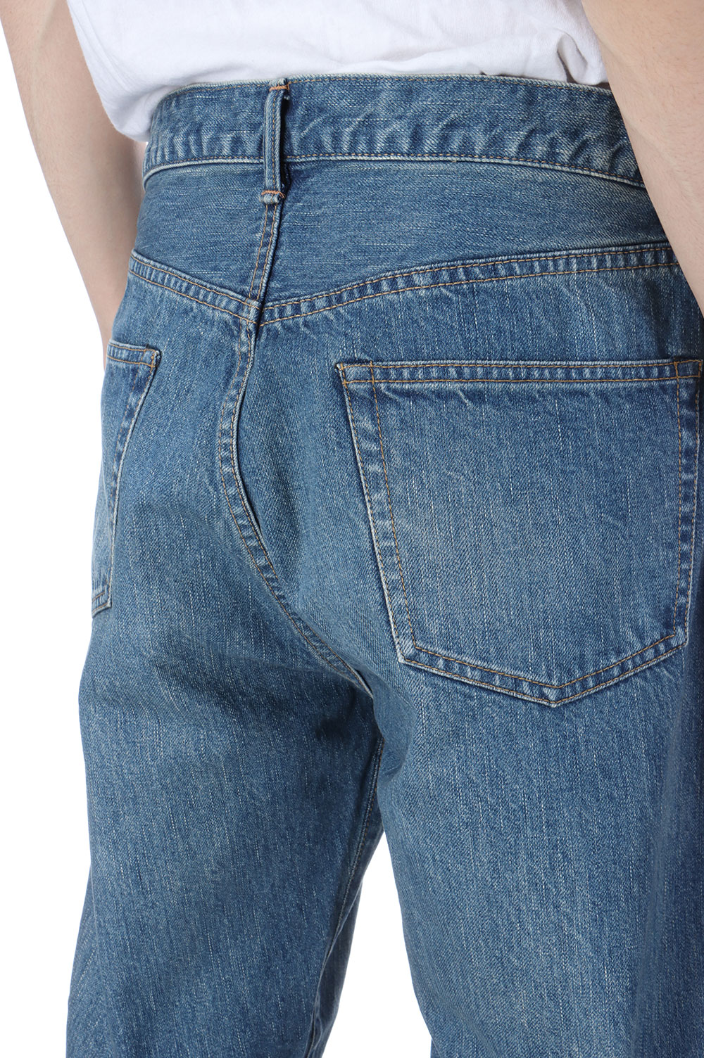 Washed Denim Pants E - BLEACH (AP-4004) | セレクトショップ Washed Denim Pants E - BLEACH (AP-4004) | セレクトショップ