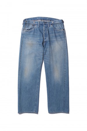 No.2 Washed Denim Pants - INDIGO (AP-4008)