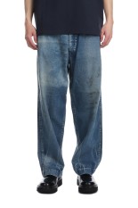 US ARMY DUNGAREE DENIM TROUSERS - INDIGO (25SAP-04-07K)