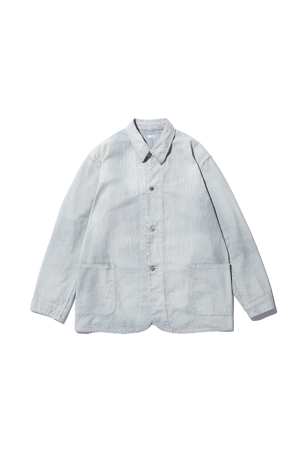 A.PRESSE アプレッセ コート サックス サイズ:2 | 25SS インディゴ ピンチェック カバーオール コート (Indigo Pin Check Coverall 25SAP-01-27H) | アウター ジャケット ブルゾン 上着【メンズ】【K4563】 Indigo Pin Check Coverall - SAX (25SAP-01-27H) | セレクトショップ