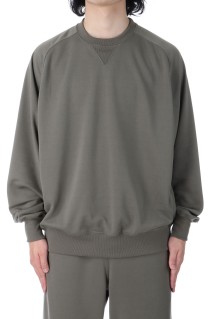 TECH SWEAT CREW FREEDOM SLEEVE - WOLF GRAY (BE-50025)