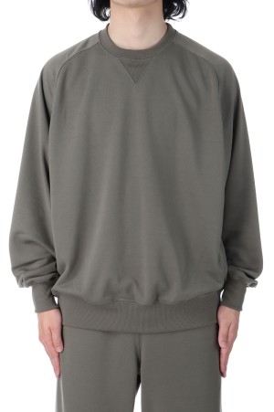 TECH SWEAT CREW FREEDOM SLEEVE - TOP GRAY (BE-50025)