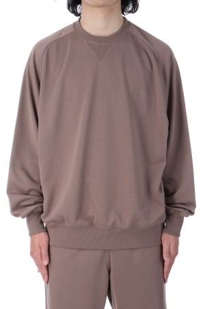 TECH SWEAT CREW FREEDOM SLEEVE - WOLF GRAY (BE-50025