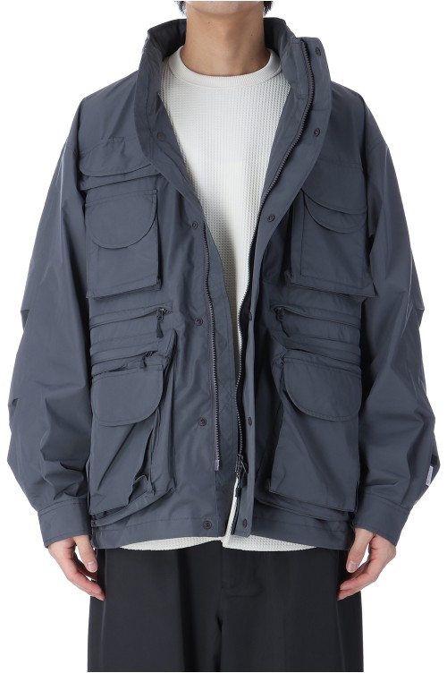 GORE-TEX WINDSTOPPER PERFECT FISHING JACKET - CHARCOAL (BJ