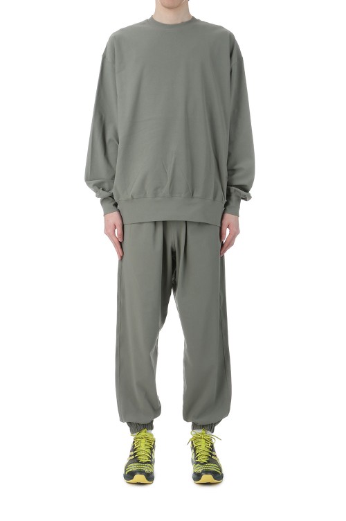 TECH FLEX JERSEY CREW - WOLF GRAY (BE-60025) | セレクト