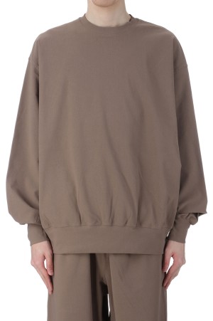 TECH FLEX JERSEY CREW - WOLF GRAY (BE-60025) | セレクト
