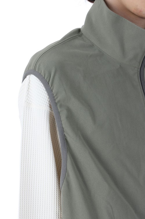 トップス TECH FLEX JERSEY VEST #BLACK [BE-61025] TECH FLEX JERSEY VEST - WOLF GRAY (BE-61025) | セレクト