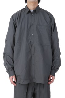 TECH TRAVEL SHIRT - CHARCOAL (BE-64025)