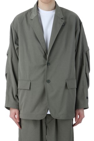TECH LOOSE 2B JACKET TWILL - BEIGE (BJ-56025) | セレクトショップ