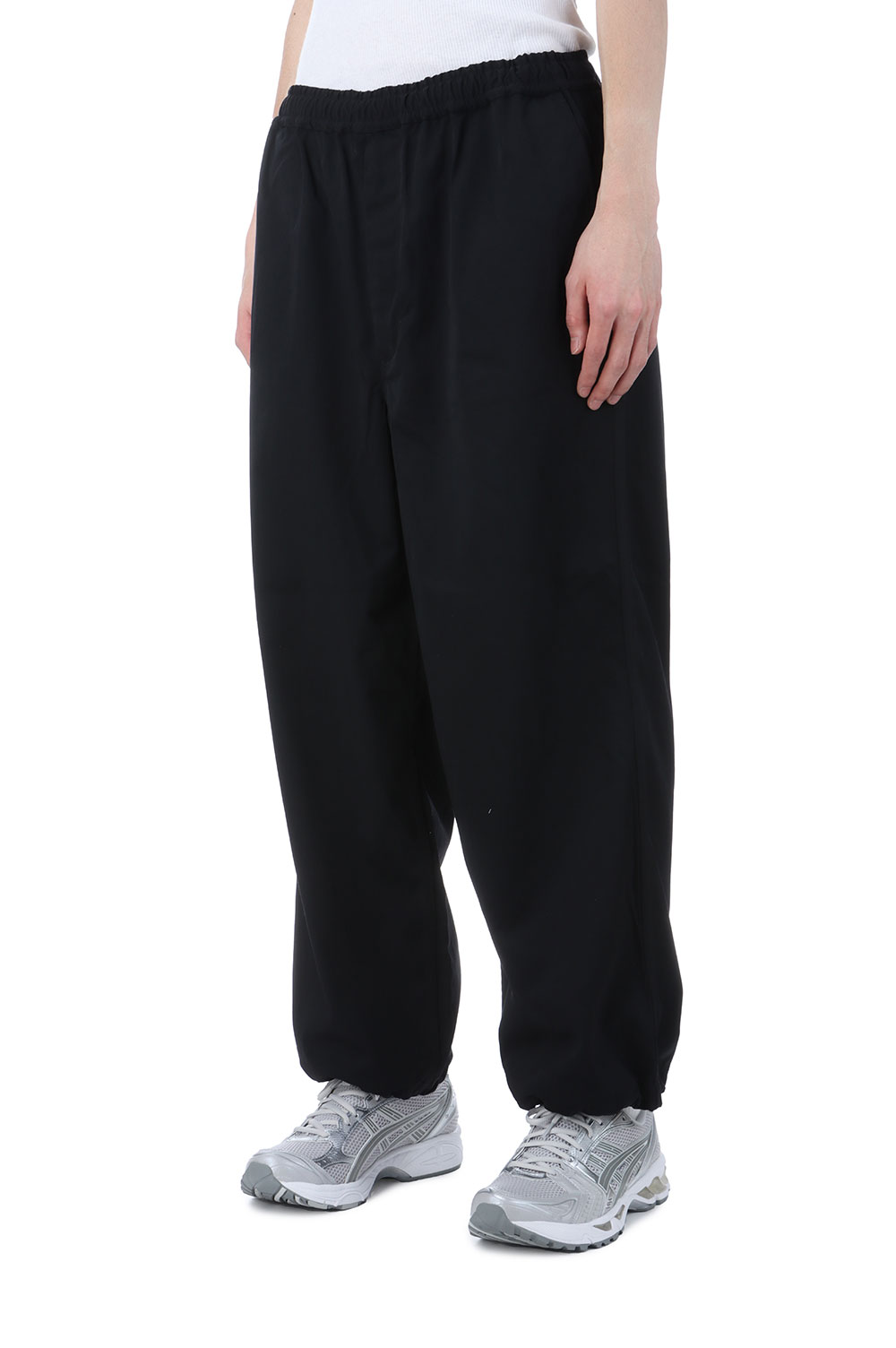 TECH EASY TROUSERS TWILL - BLACK (BP-34025) | セレクトショップ
