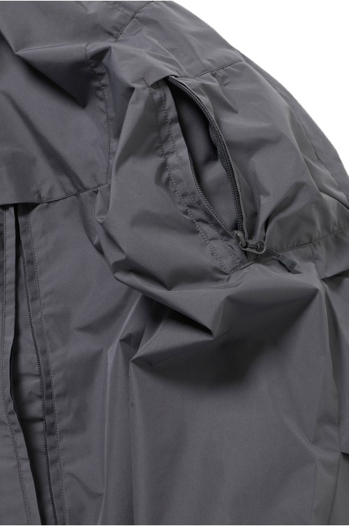 GORE-TEX WINDSTOPPER TECH ARMED SHELL JACKET - CHARCOAL (BJ-11025