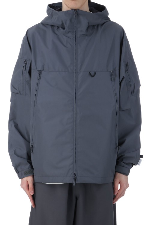 GORE-TEX WINDSTOPPER TECH ARMED SHELL JACKET - CHARCOAL (BJ-11025