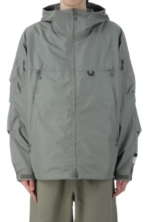 GORE-TEX WINDSTOPPER TECH ARMED SHELL JACKET - CHARCOAL (BJ-11025