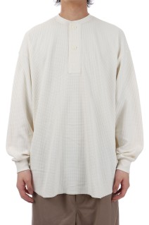 TECH THERMAL HENLEY L/S - ECRU (BE-38025)