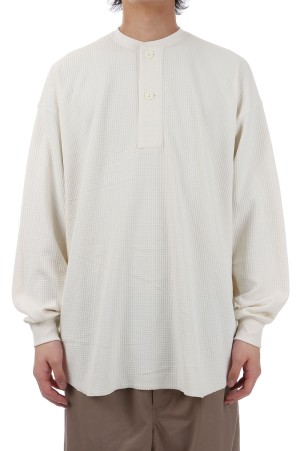 TECH THERMAL HENLEY L/S - ECRU (BE-38025)