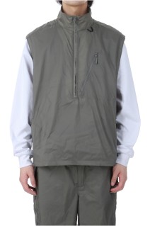 TECH WIND SHELL VEST - WOLF GRAY (BJ-20025)