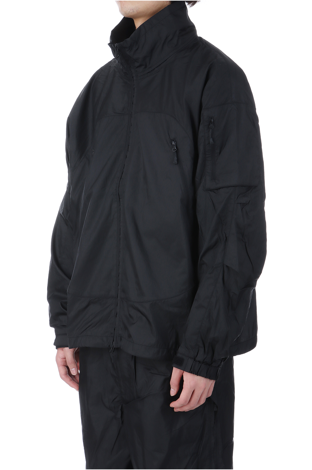 TECH WIND SHELL JACKET - BLACK (BJ-21025) | セレクトショップ