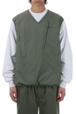 TECH REVERSIBLE FIELD VEST - WOLF GRAY (BJ-23025)