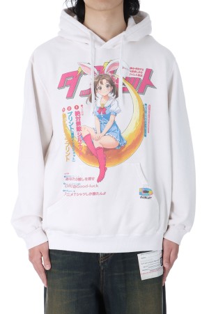 ANIME PRINT HOODIE - RABBIT (25SS75CS386)