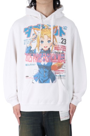 ANIME PRINT HOODIE - FOX (25SS75CS386)